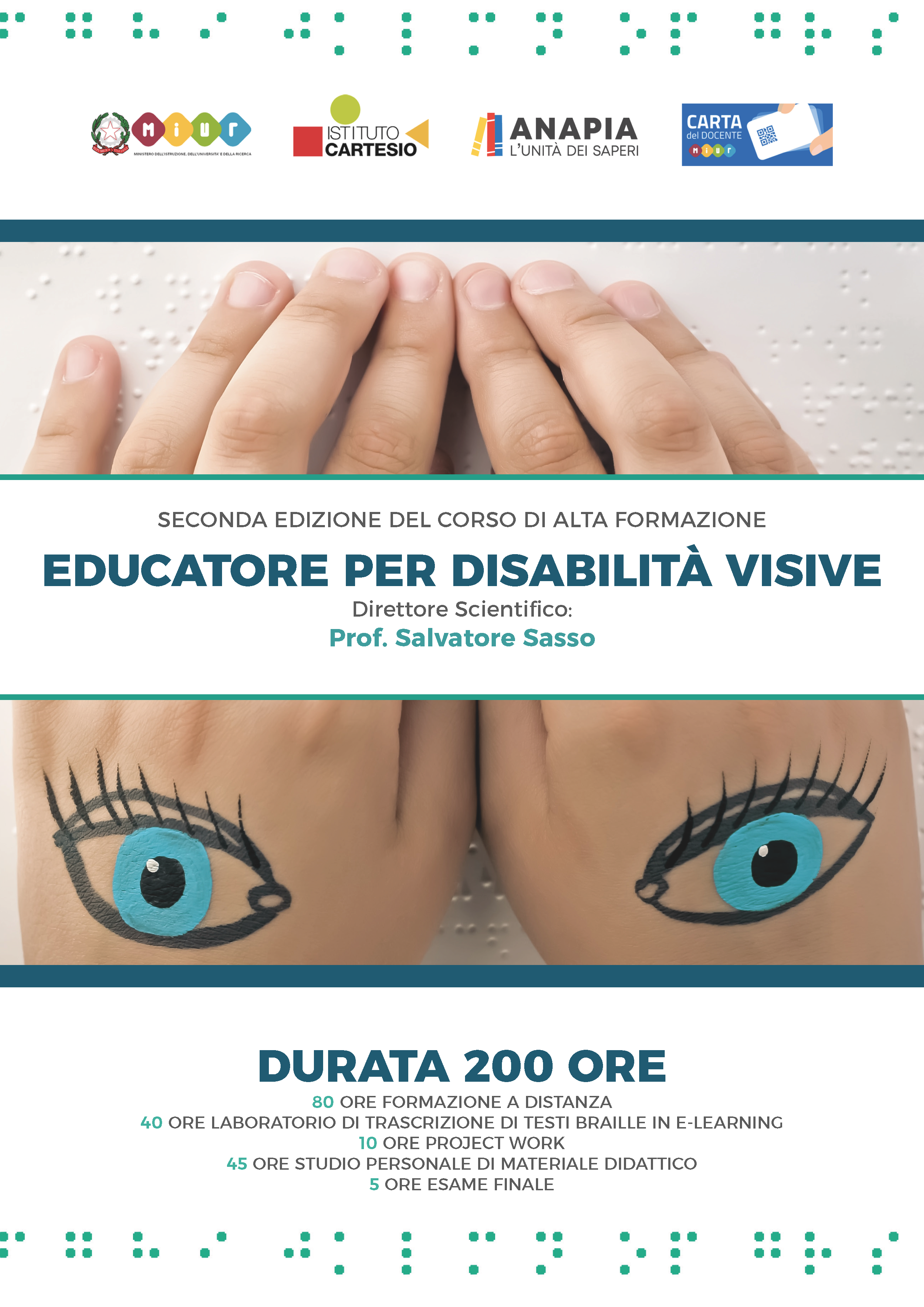 EDUCATORE DELLE DISABILITA' VISIVE